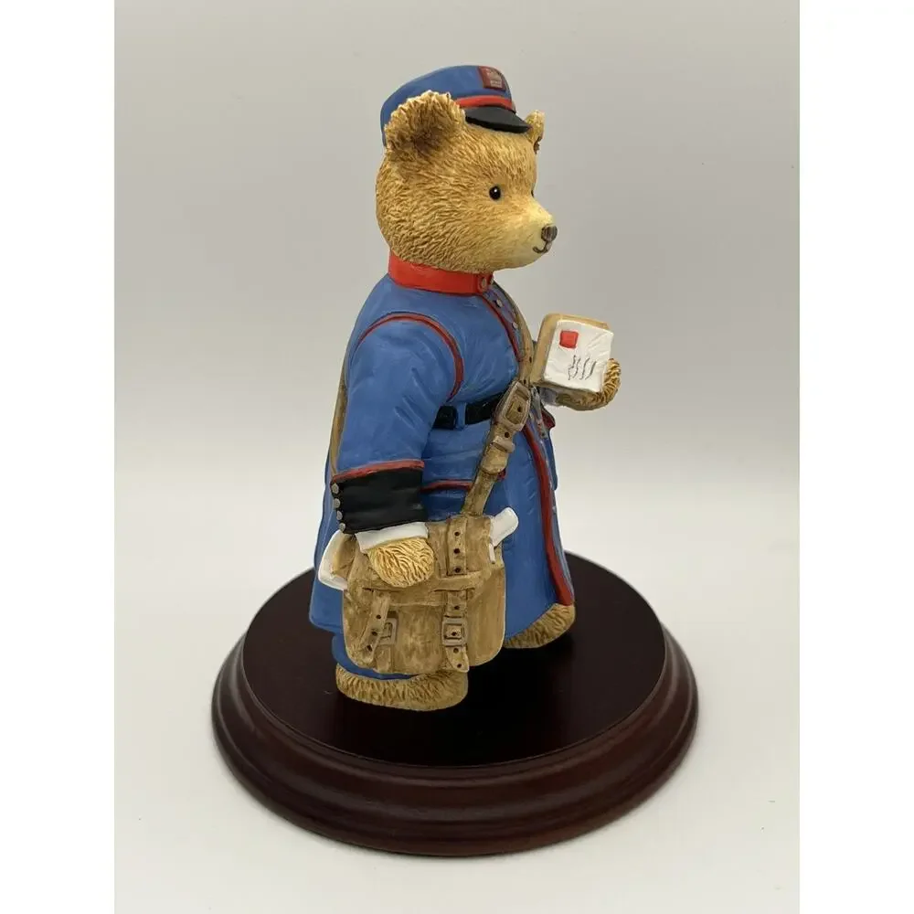 Department 56 Upstairs Downstairs Bears Mr. Bodicoat Mailman Morning Delivery